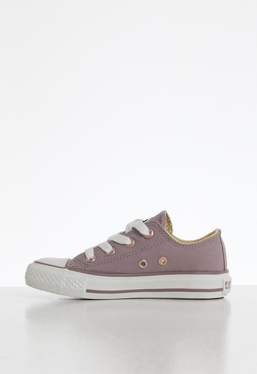 SOVIET - Kids viper vulcanized low cut canvas - purple
