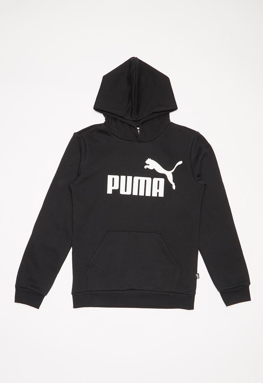 PUMA - Ess logo hoodie cotton - black