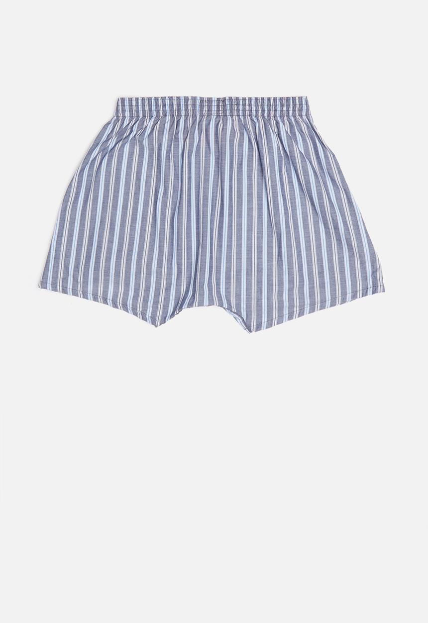 Jockey - 2 Pack boys woven boxer - blue & grey 
