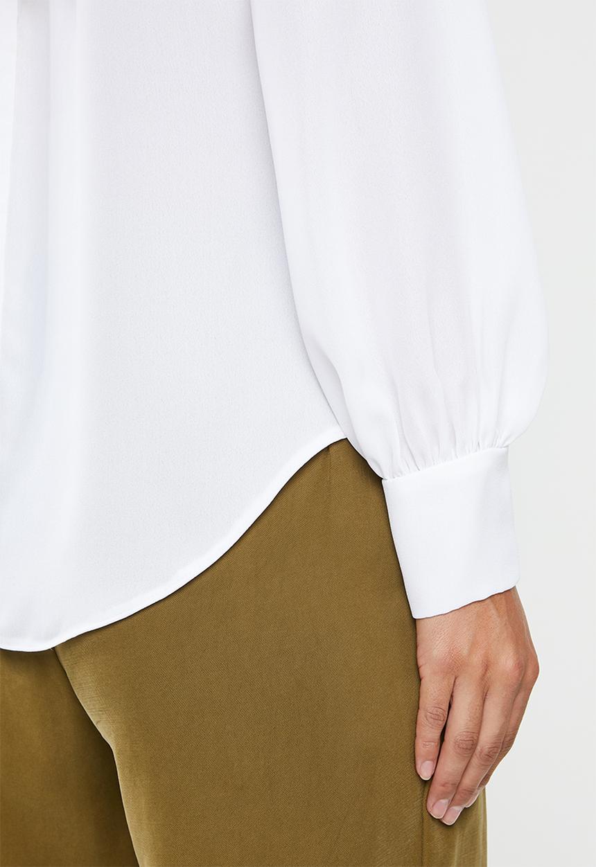 VELVET - Turtle neck blouse - white