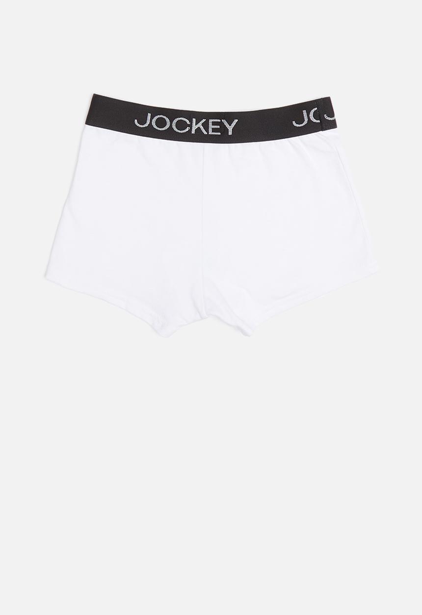 Jockey - 2 Pack boys pouch trunk - black & white