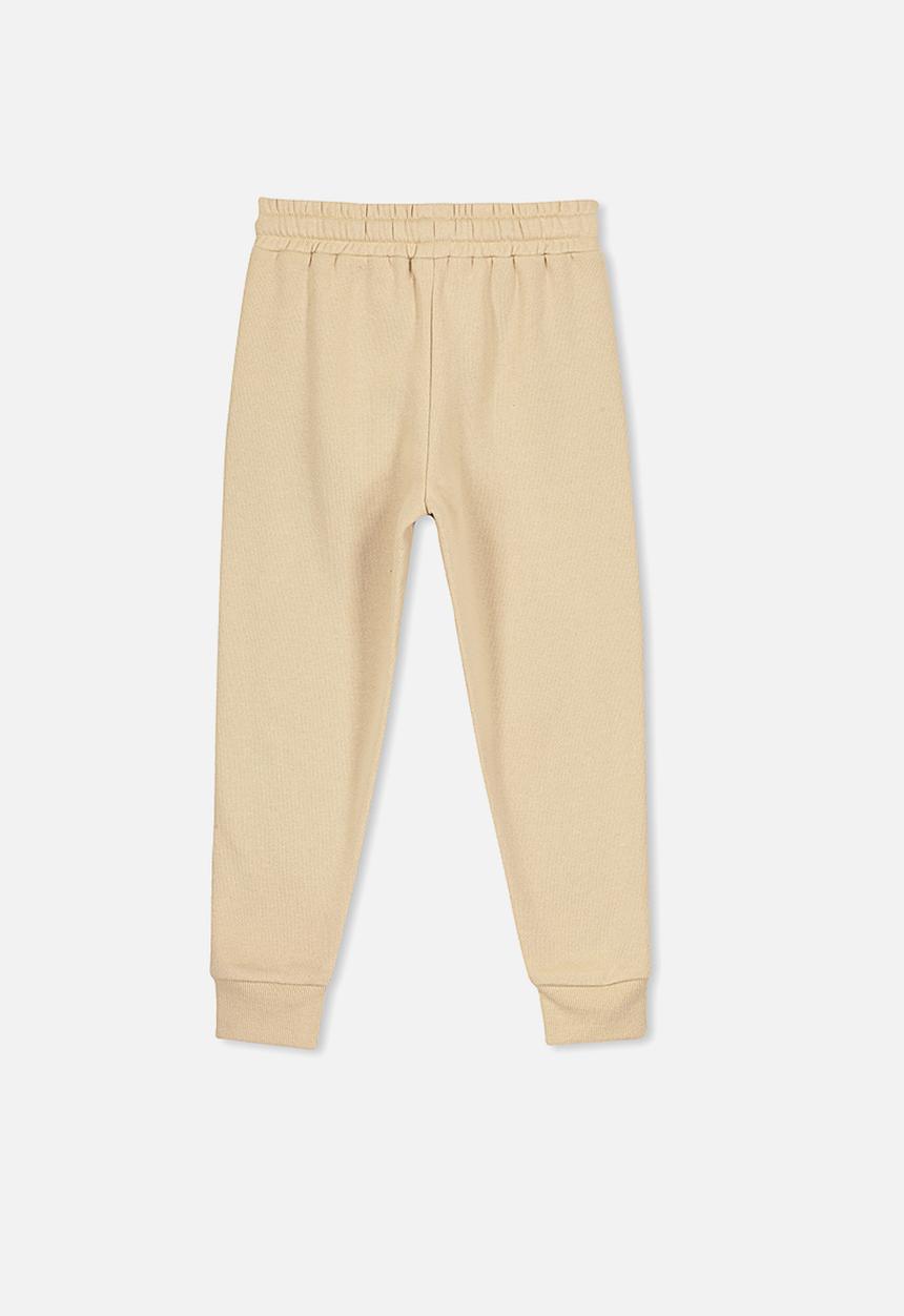 Cotton On - Heritage trackpants - beige