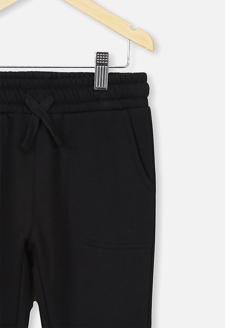 Cotton On - Heritage trackpants - black