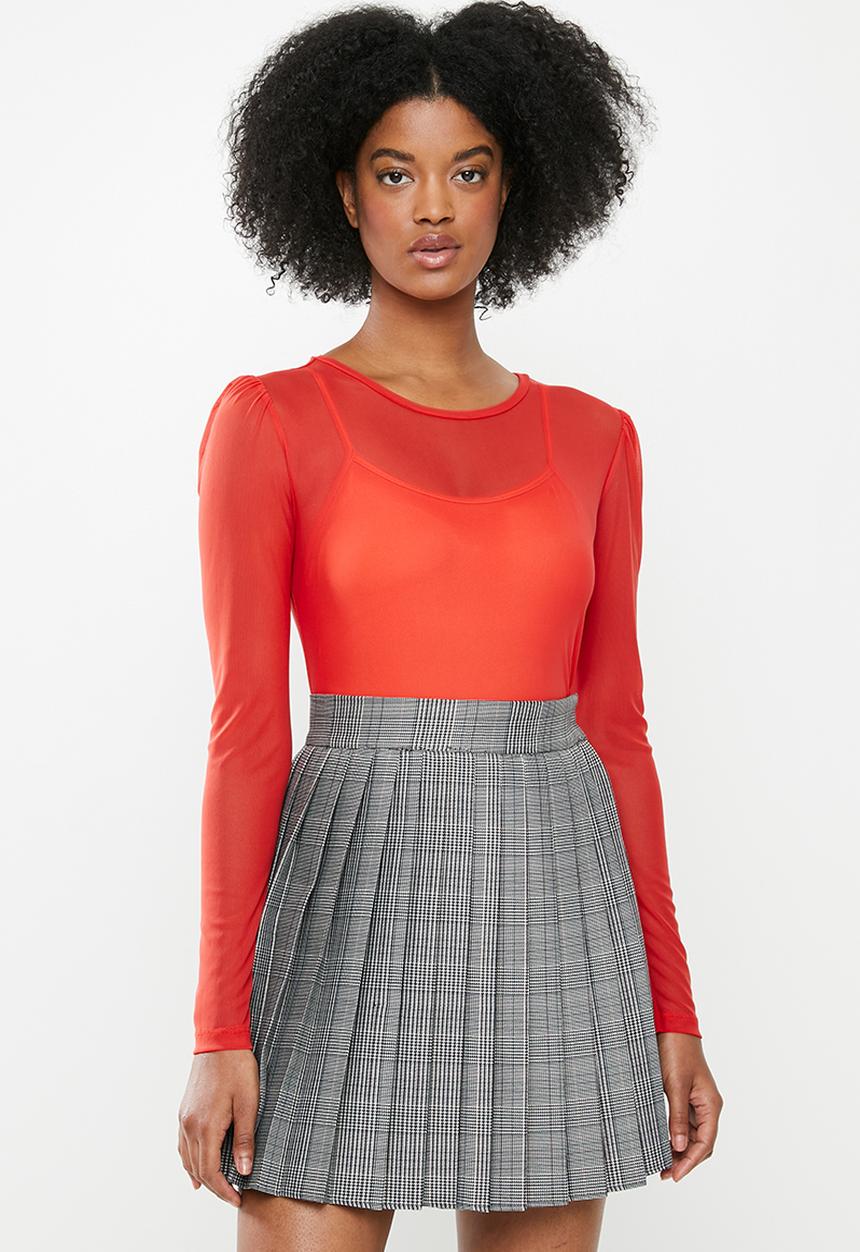 Blake - Mesh top - bright orange