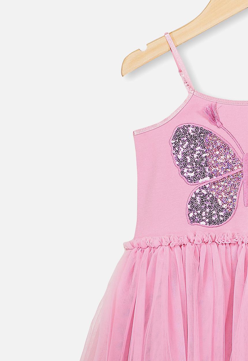 Cotton On - Iris tulle dress - pink 