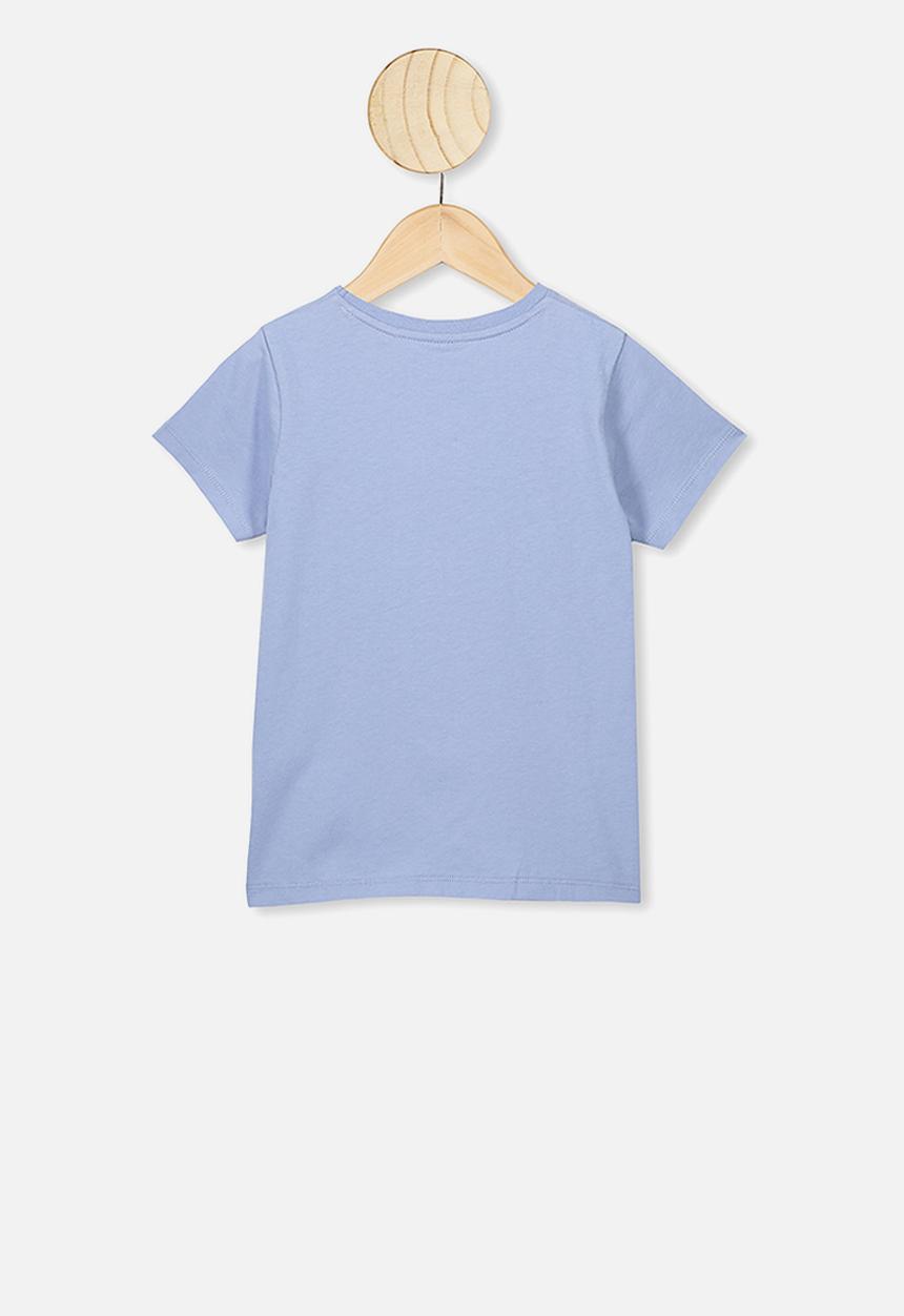 Cotton On - Lux short sleeve tee - blue