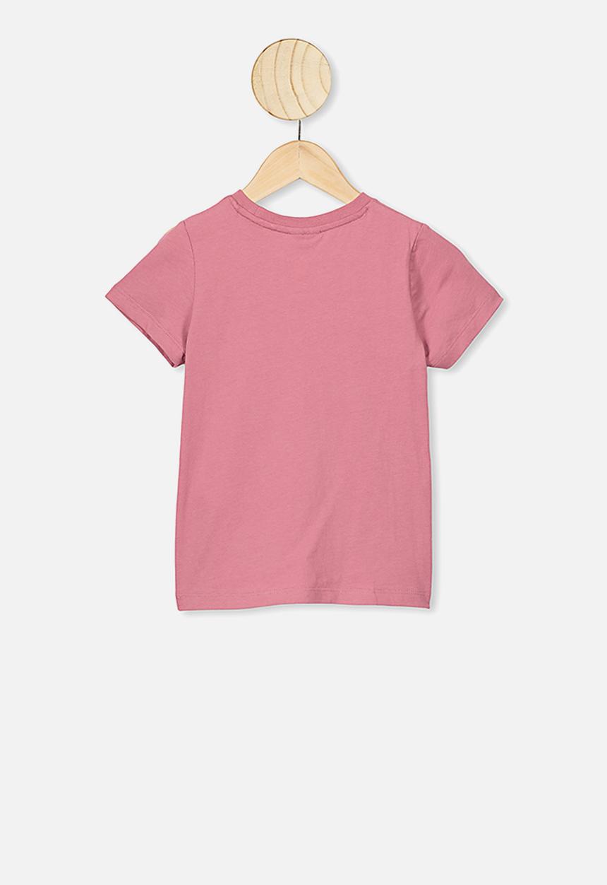 Cotton On - Lux short sleeve tee - pink 