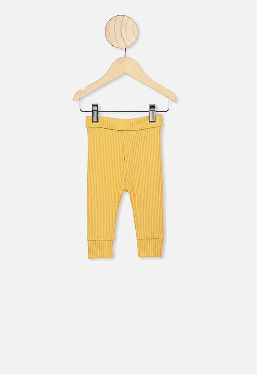 Cotton On - The rib legging - yellow