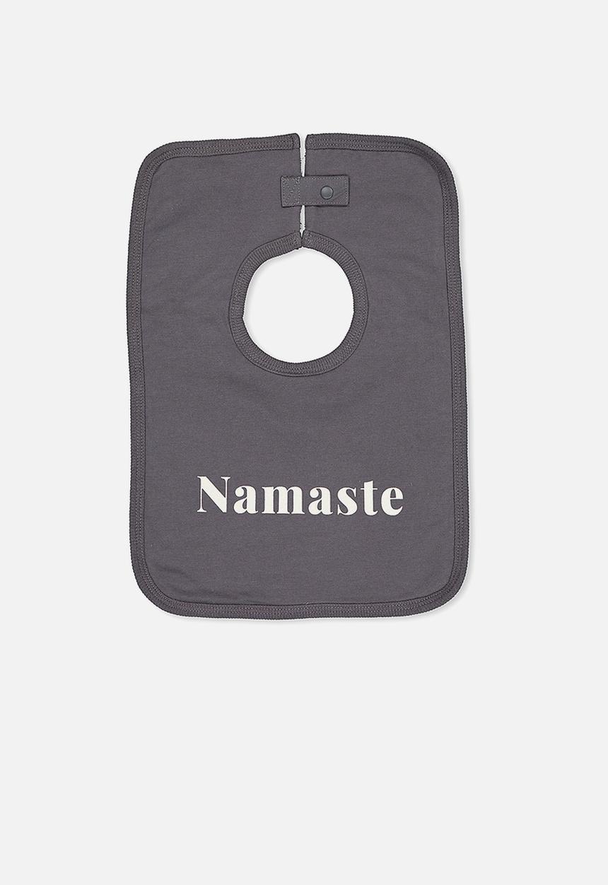 Cotton On - The everyday bib - grey