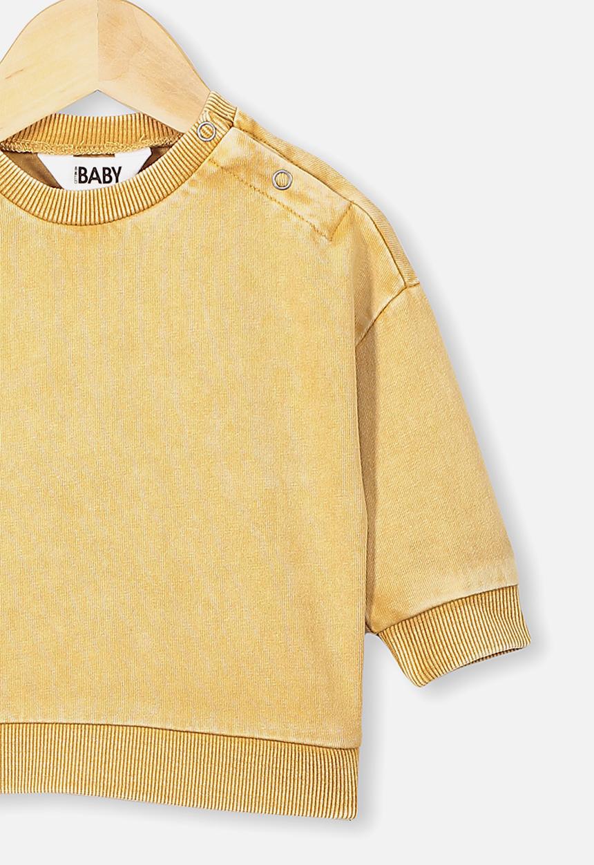 Cotton On - Enzo drop shoulder top - vintage honey