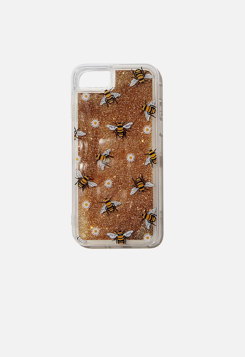 Typo - Shake it phone case universal 6,7,8 - bumble bee