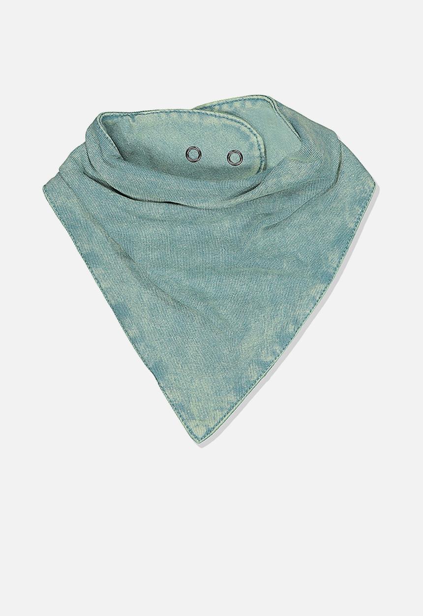 Cotton On - Cody bandana bib - green 