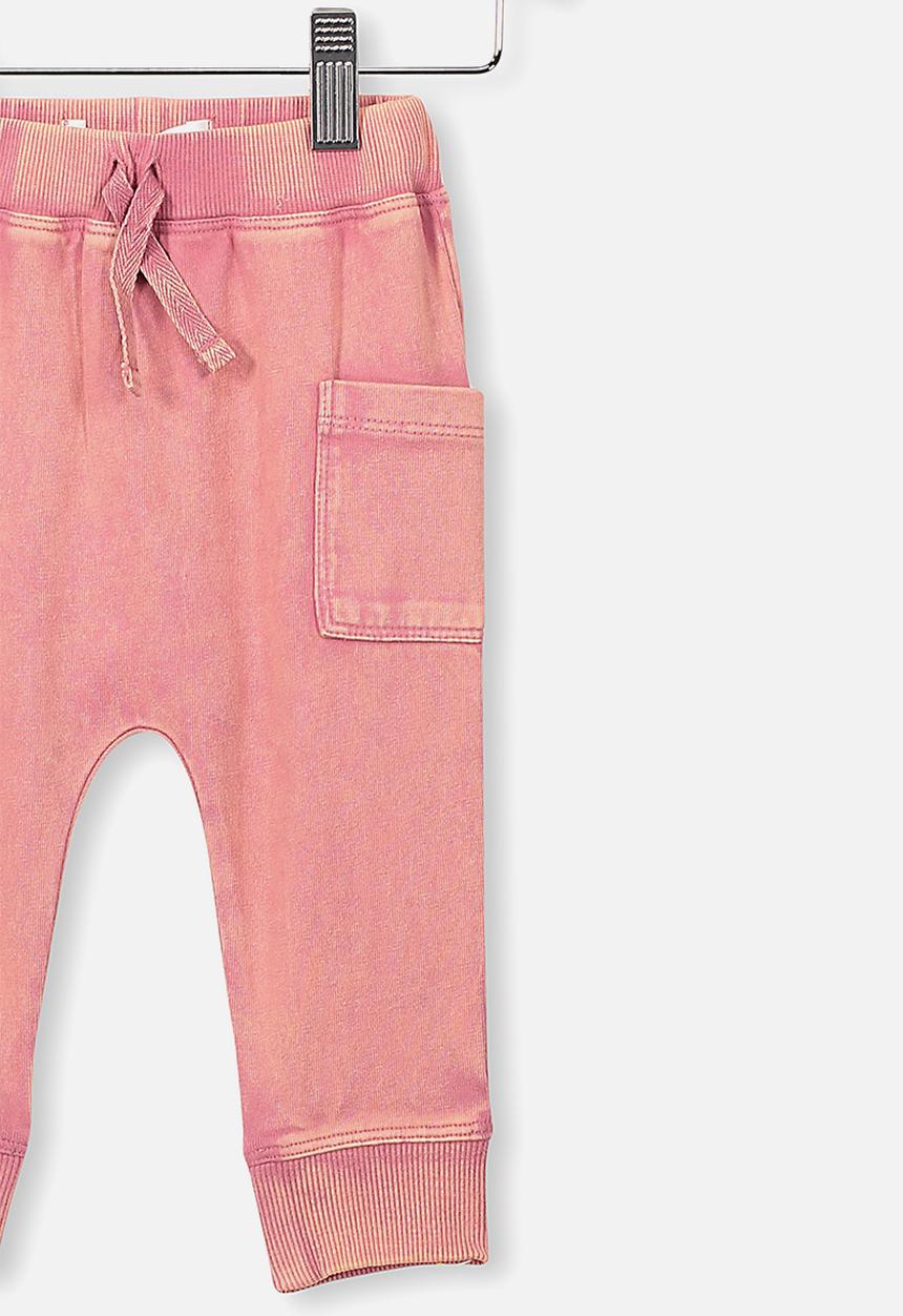 Cotton On - Zac trackpant - rusty blush
