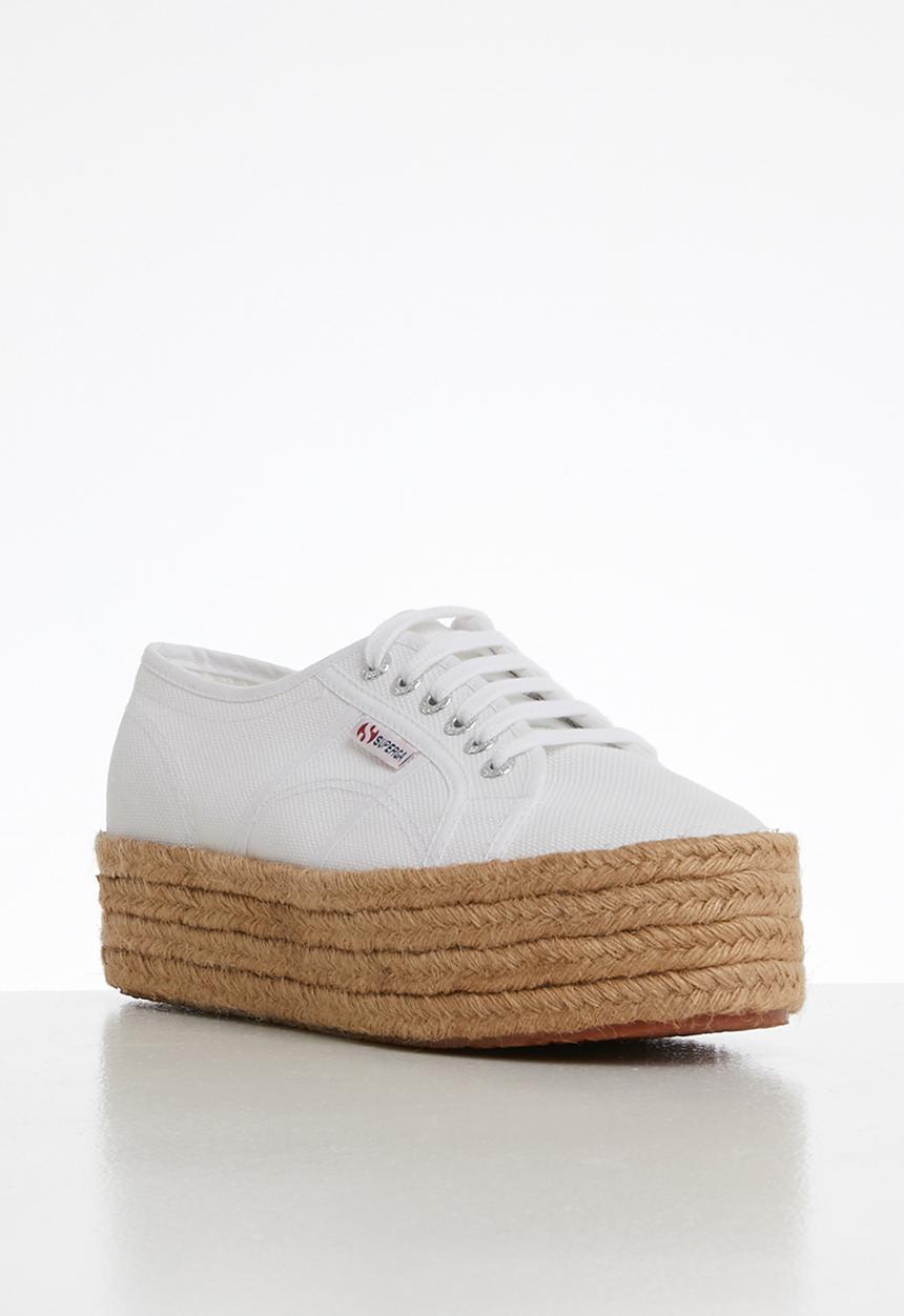 SUPERGA - 2790 Rope platform - white