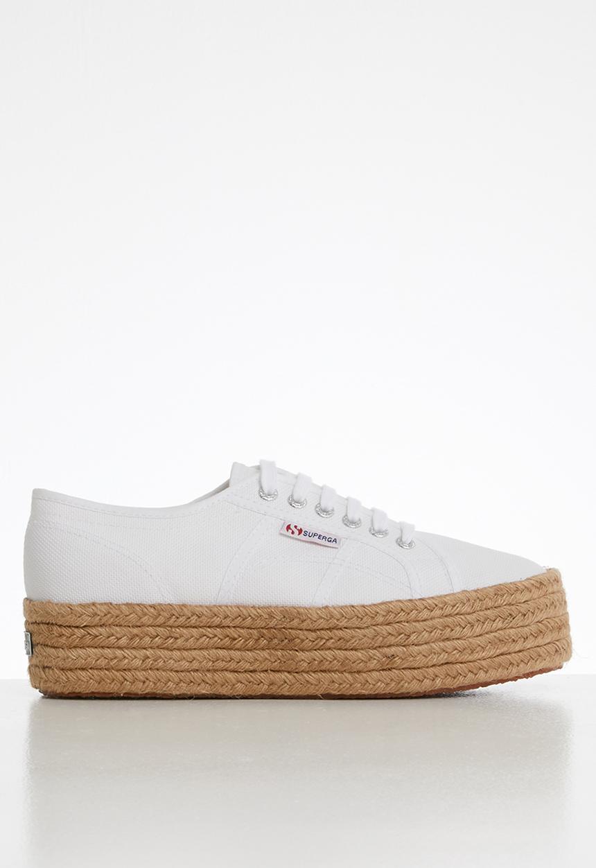 SUPERGA - 2790 Rope platform - white