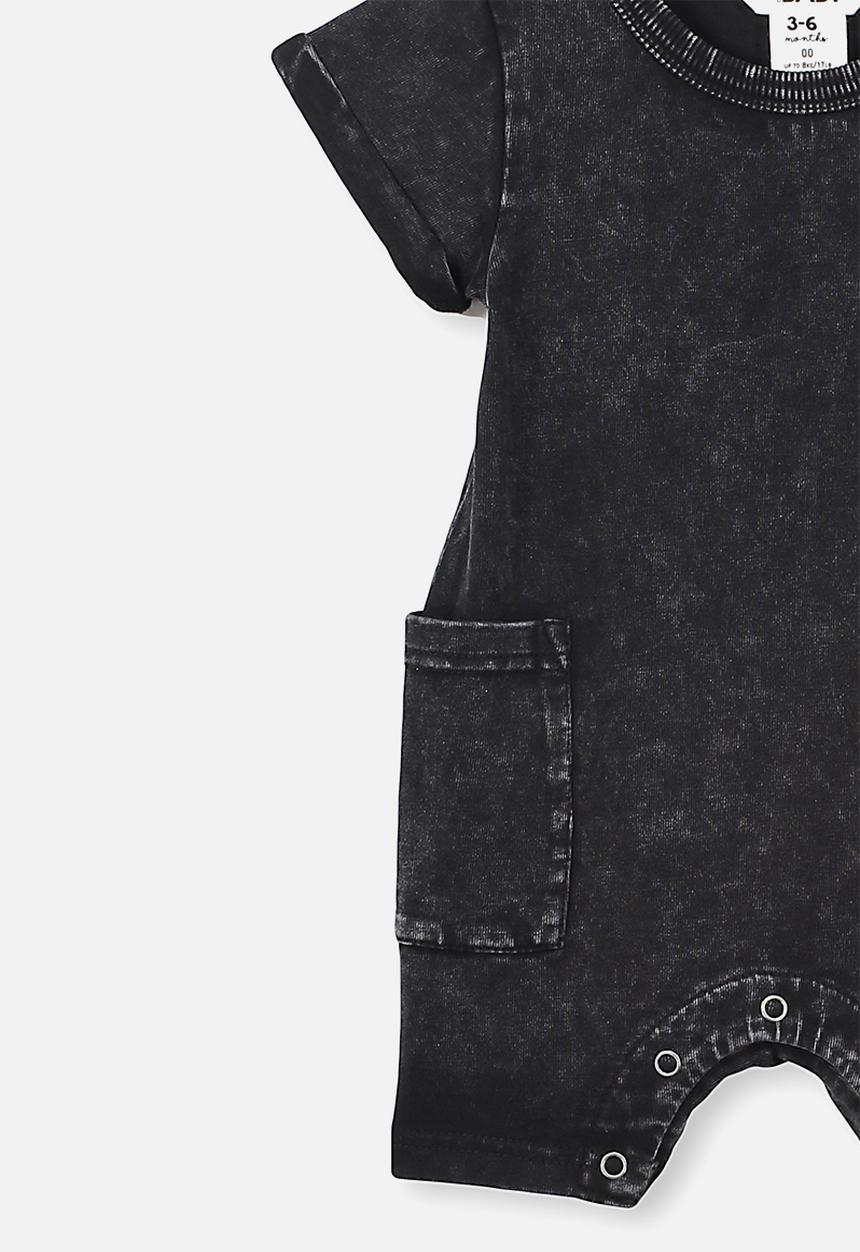 Cotton On - Alby playsuit - black