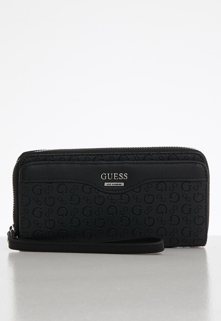GUESS - Modesto multi zip wrist - black