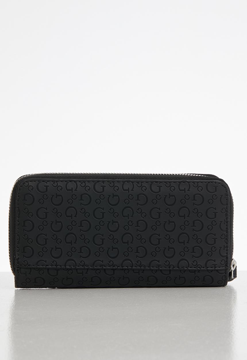 GUESS - Modesto multi zip wrist - black