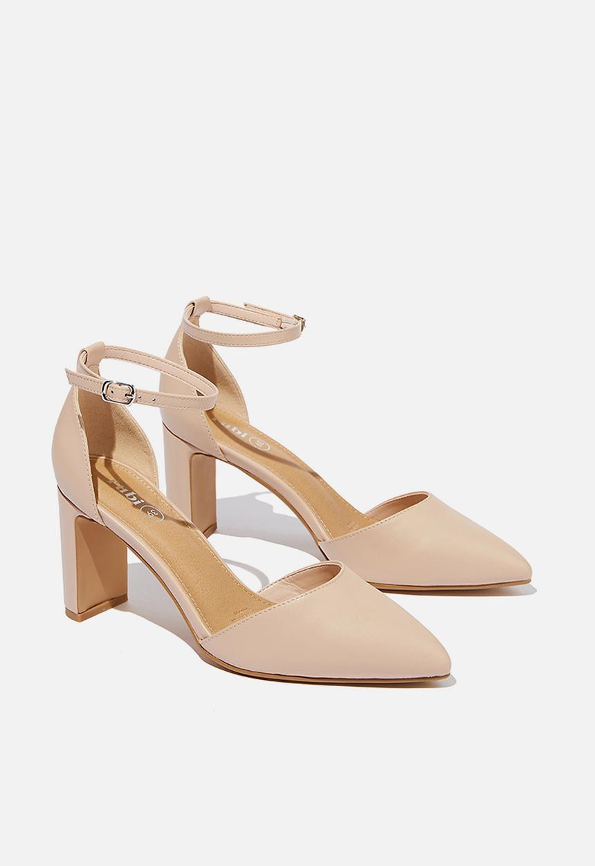 Cotton On - Jeanne closed toe heel - pale taupe