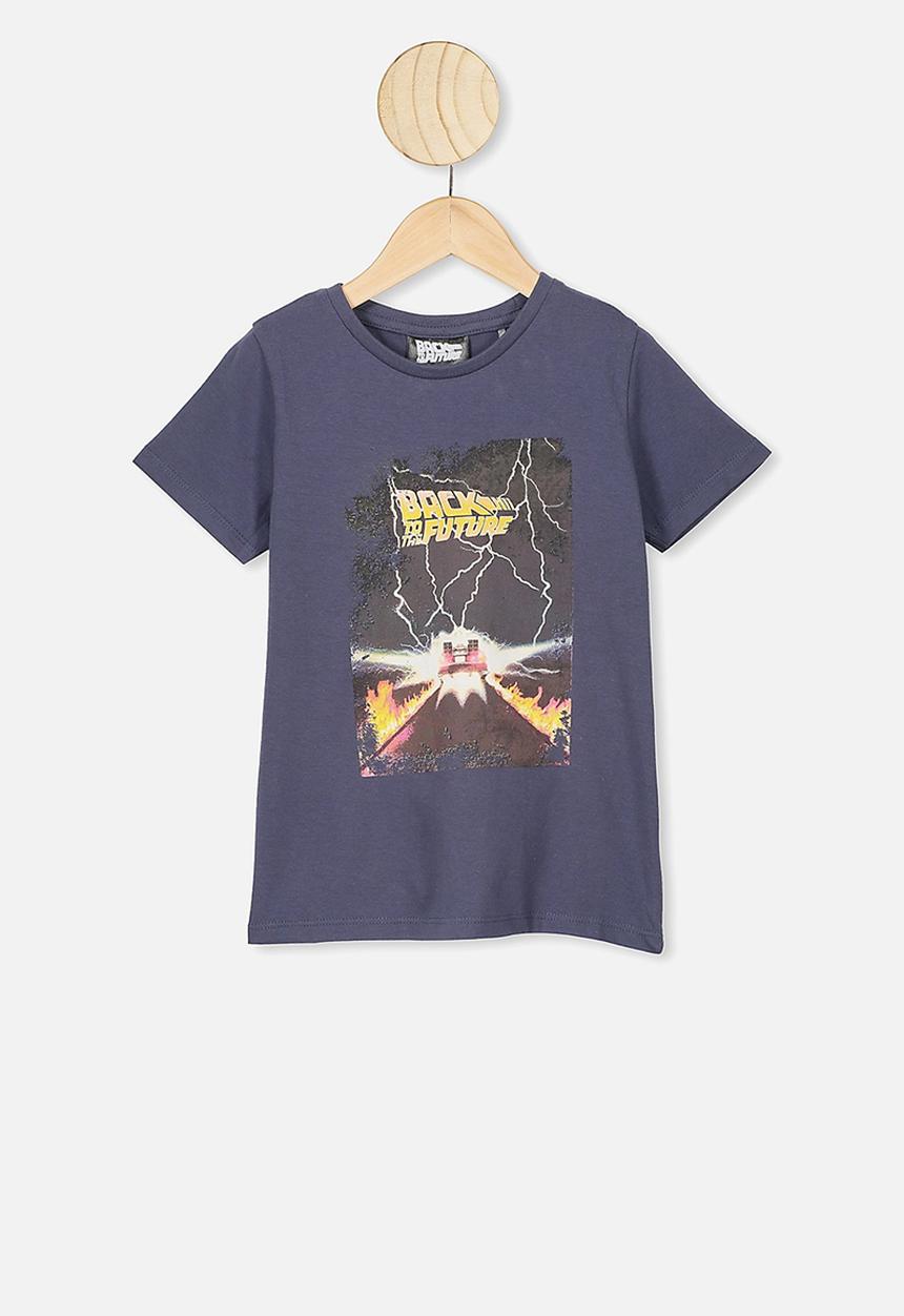 Cotton On - Lux short sleeve tee - navy