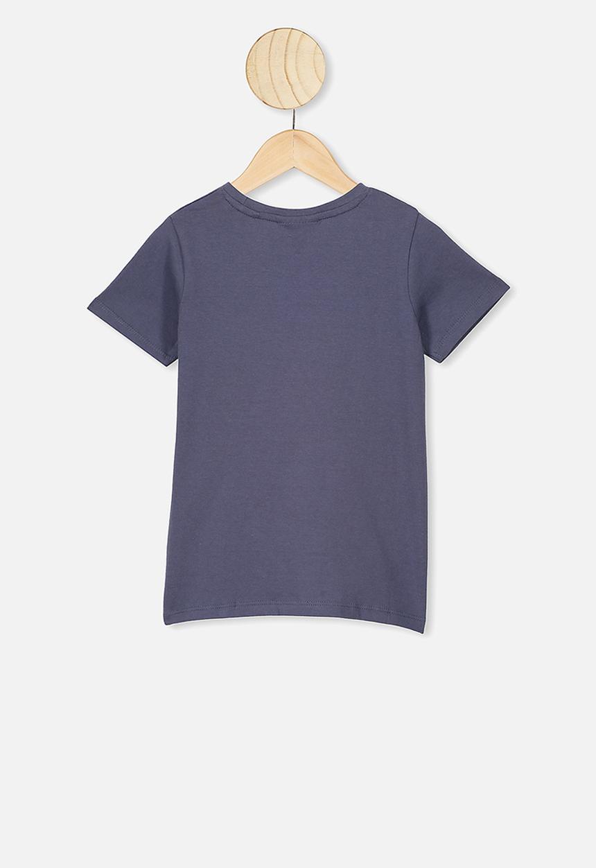 Cotton On - Lux short sleeve tee - navy