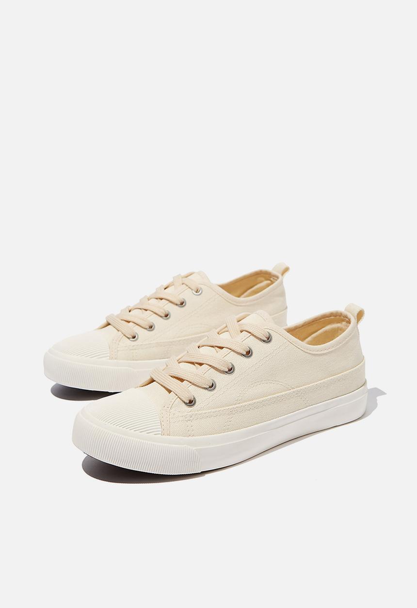 Cotton On - Jenna low rise - ecru