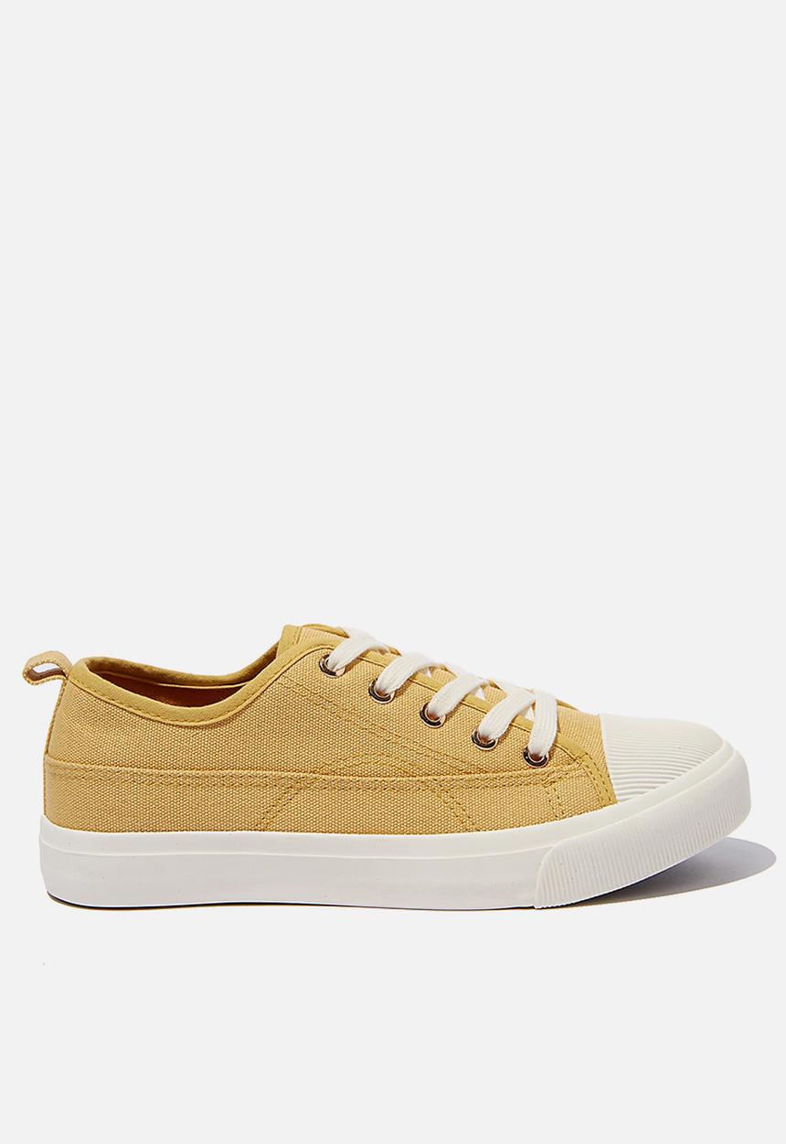 Cotton On - Jenna low rise - light mustard