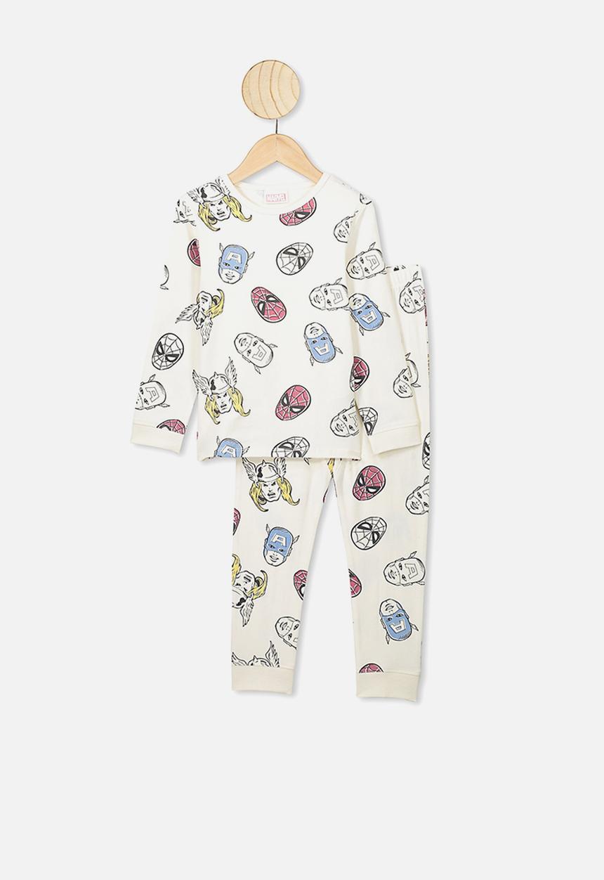 Cotton On - Orlando long sleeve pj set - multi 