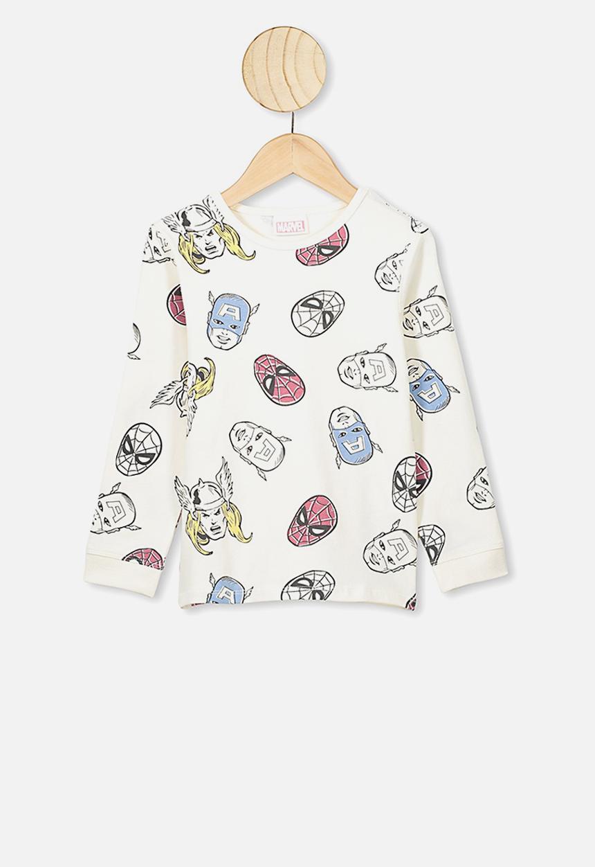 Cotton On - Orlando long sleeve pj set - multi 