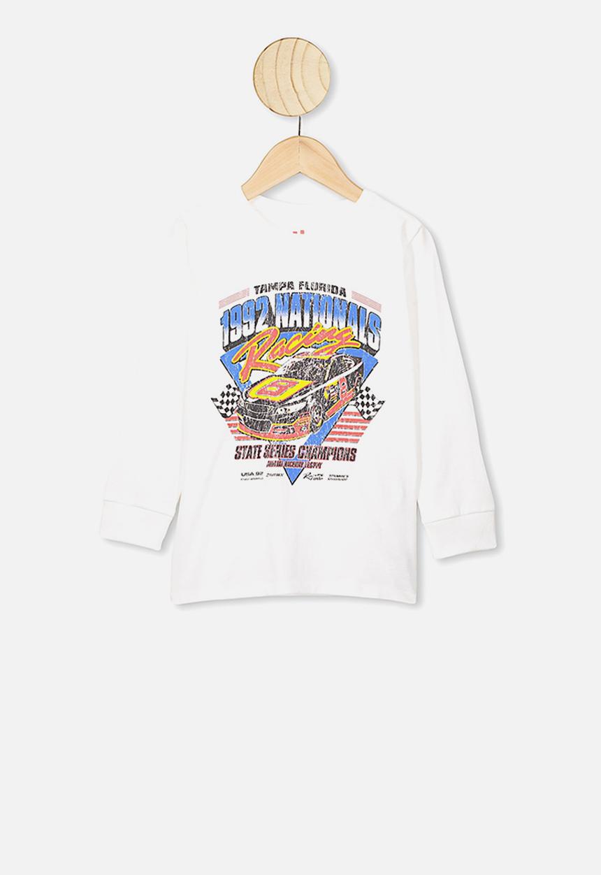 Cotton On - Tom long sleeve tee - white 