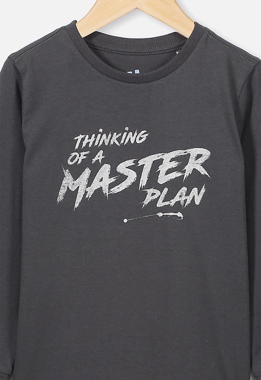 Cotton On - Tom long sleeve tee - black 