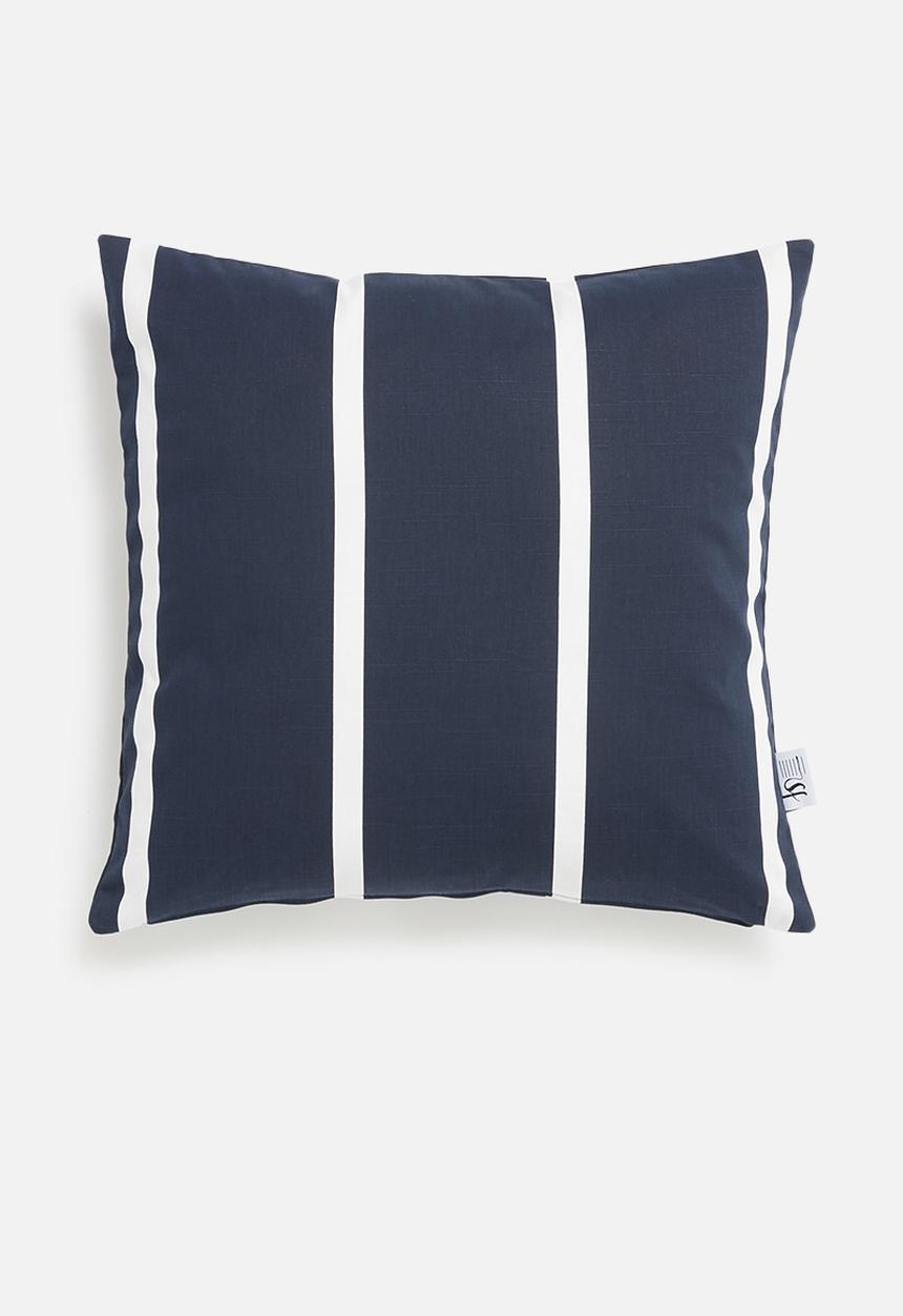 Sixth Floor - Vert cushion cover - navy