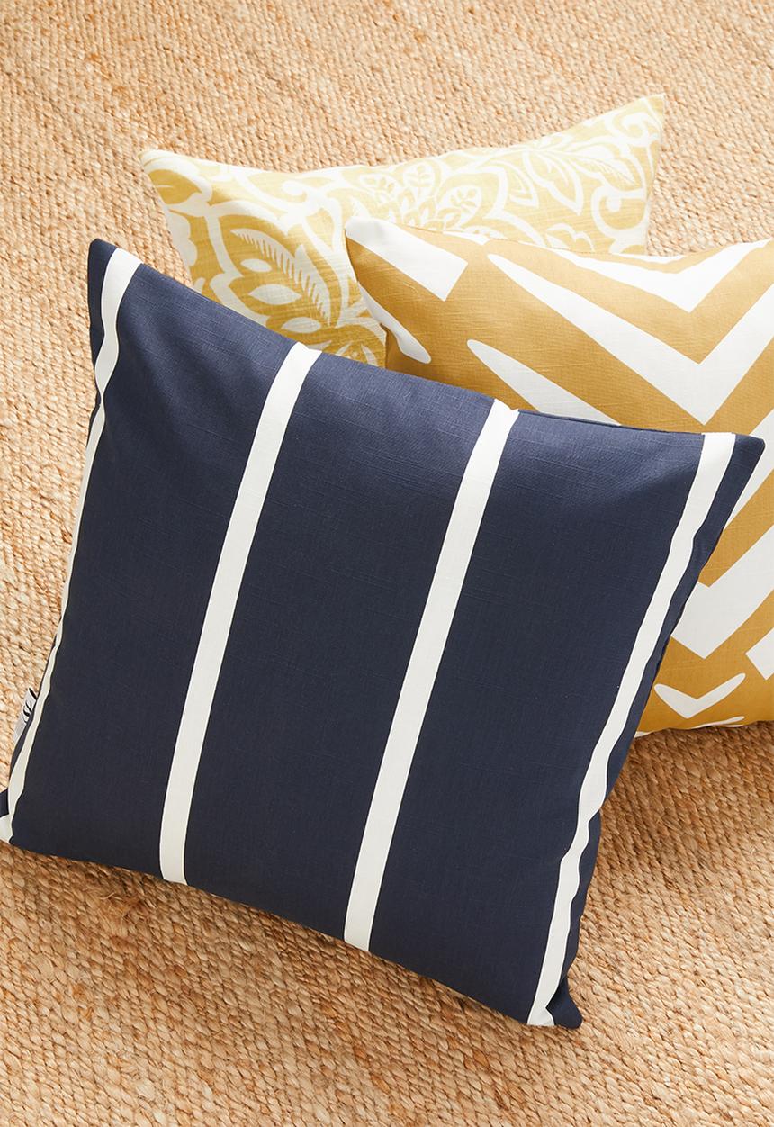 Sixth Floor - Vert cushion cover - navy