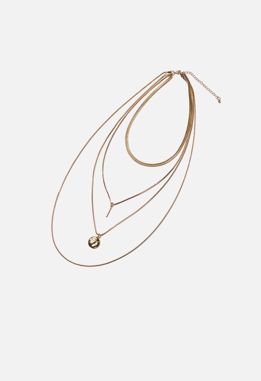 Rubi - Luxe layers treasures necklace  - gold