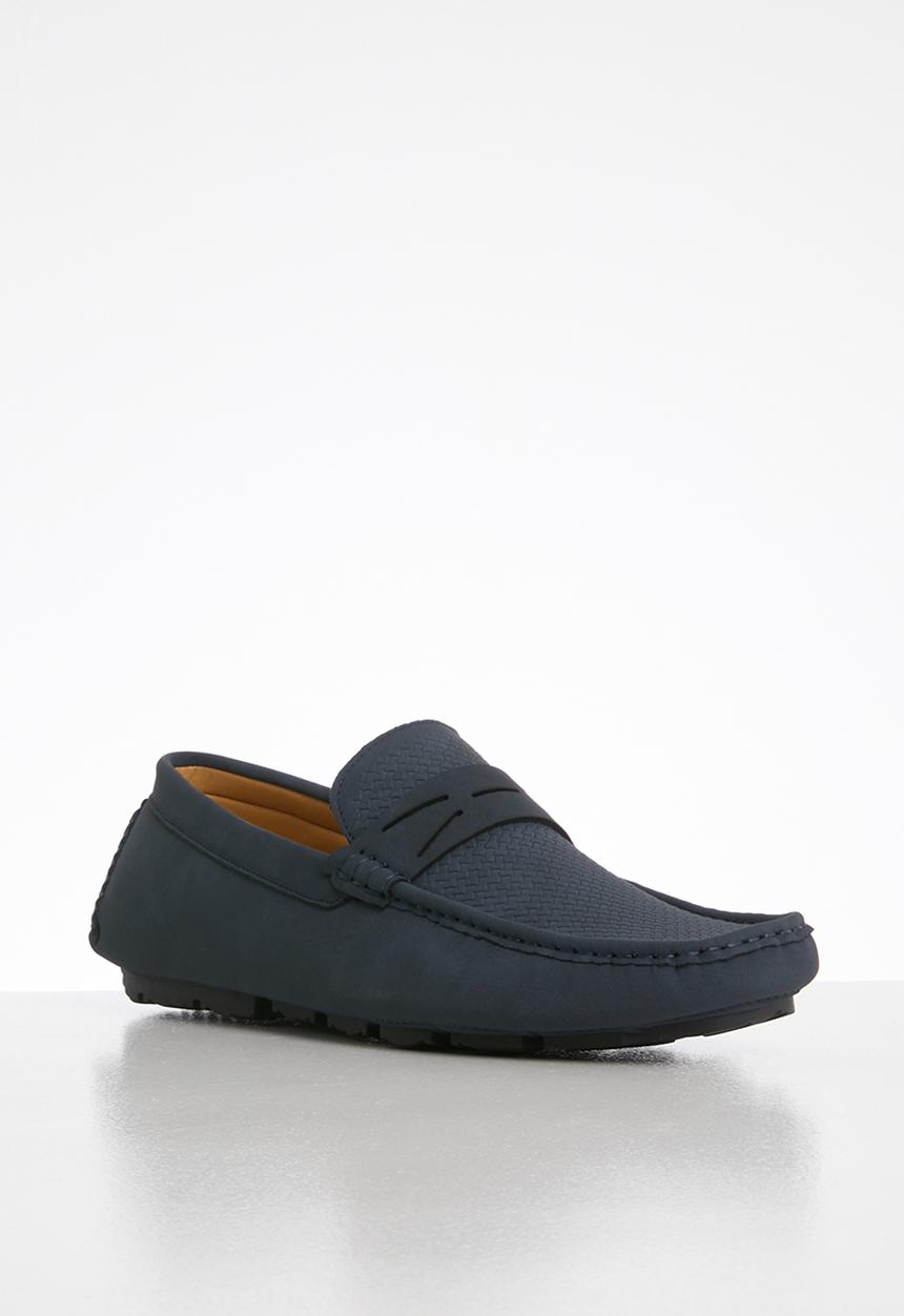 STYLE REPUBLIC - Suede loafers - navy