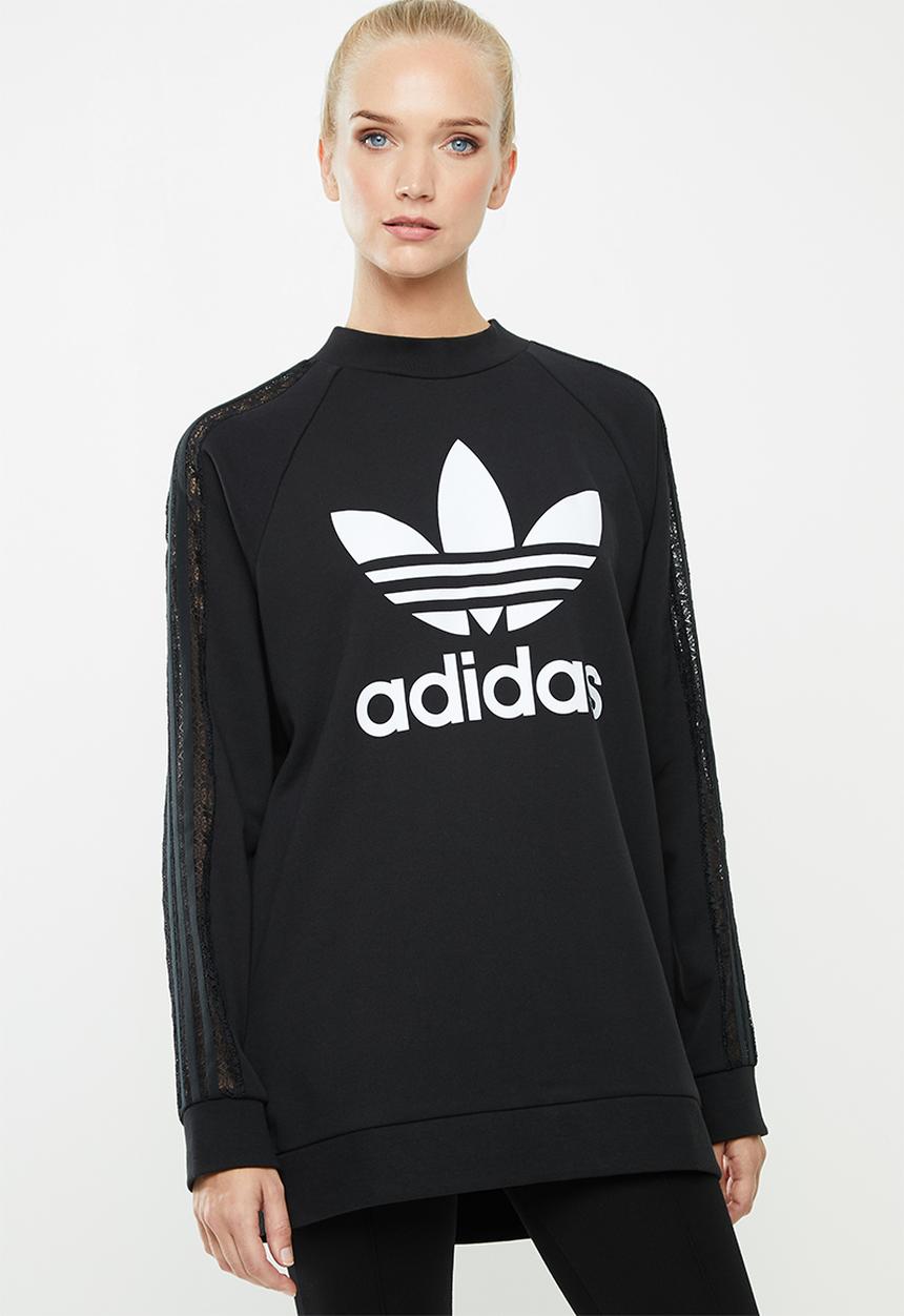adidas Originals - Bellista lace sweatshirt - black