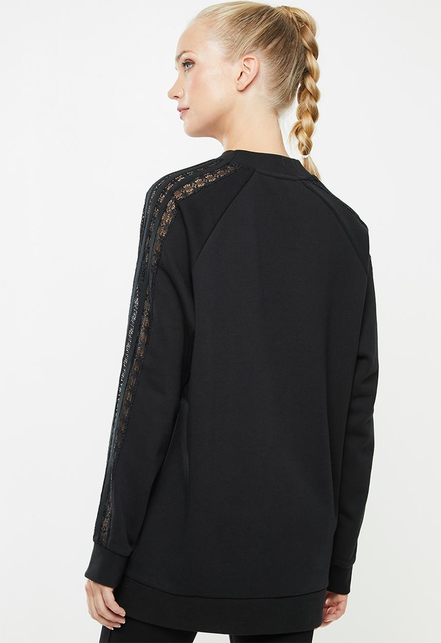 adidas Originals - Bellista lace sweatshirt - black