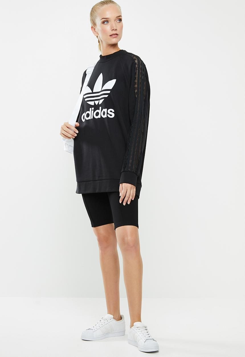adidas Originals - Bellista lace sweatshirt - black