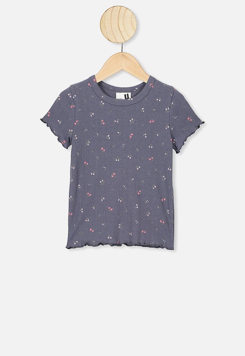Cotton On - Billie tee - navy
