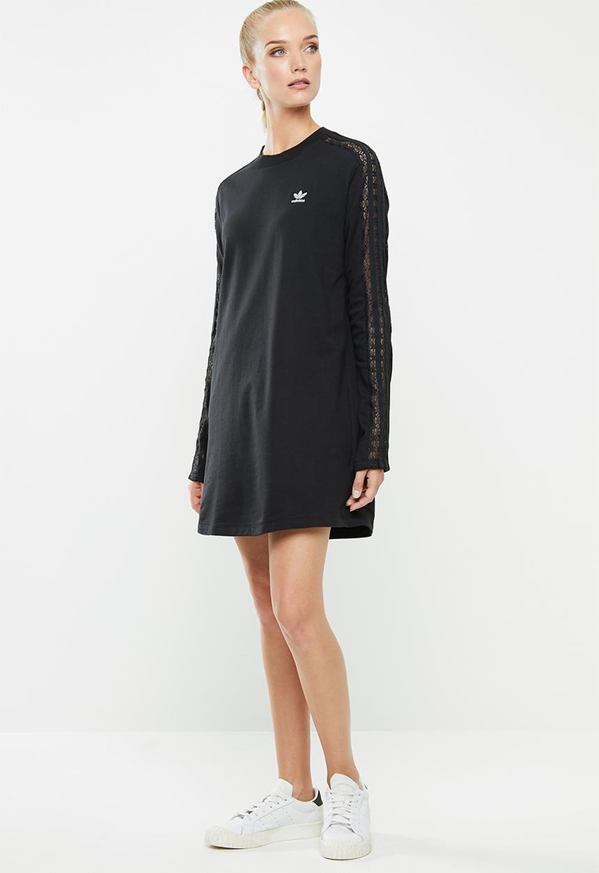 adidas Originals - Bellista lace dress - black
