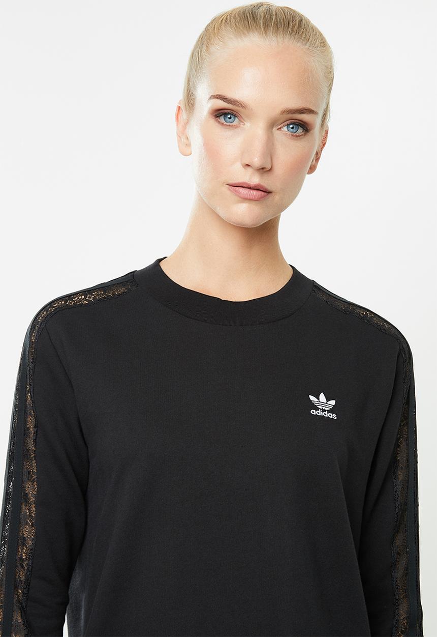 adidas Originals - Bellista lace dress - black