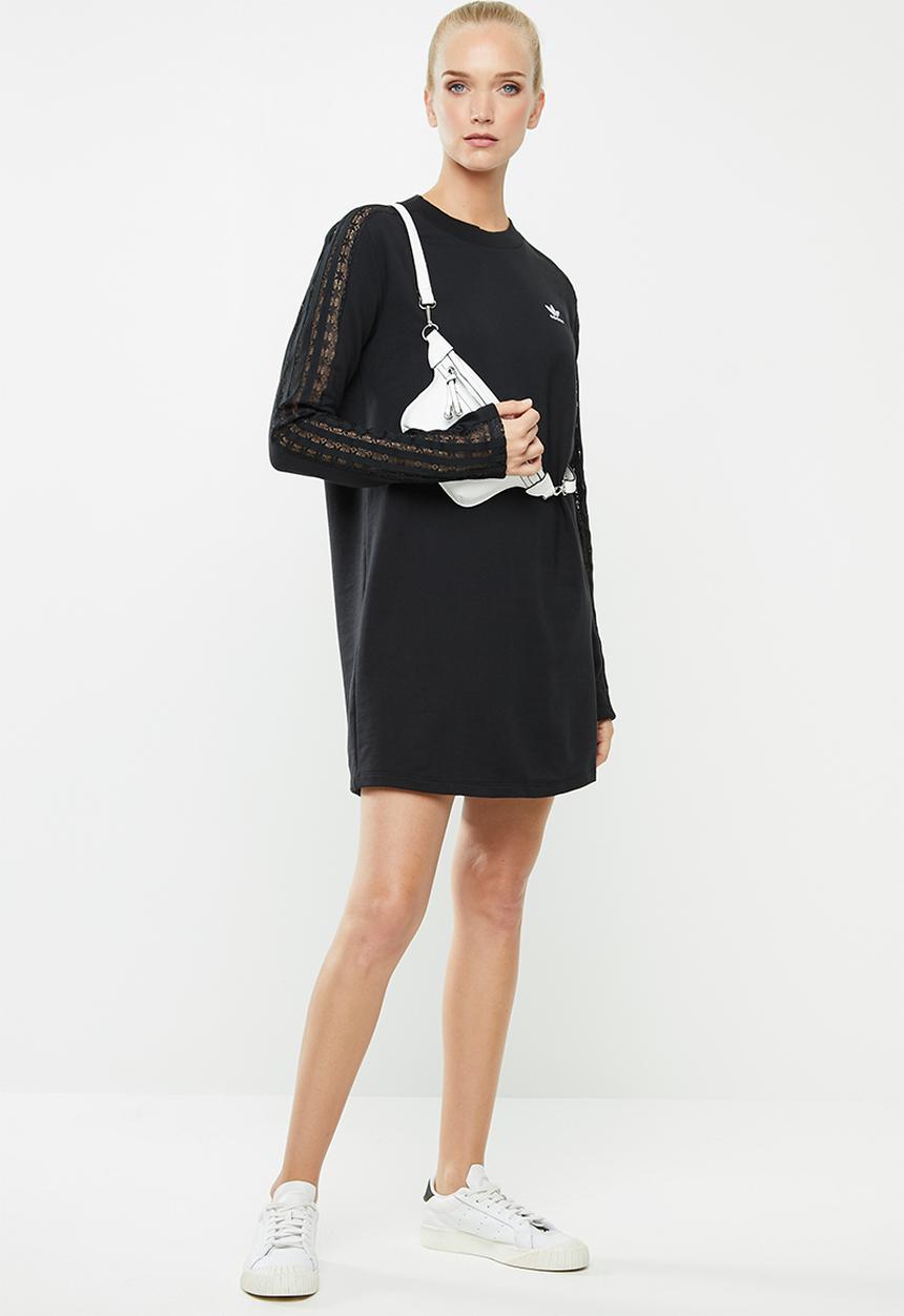 adidas Originals - Bellista lace dress - black
