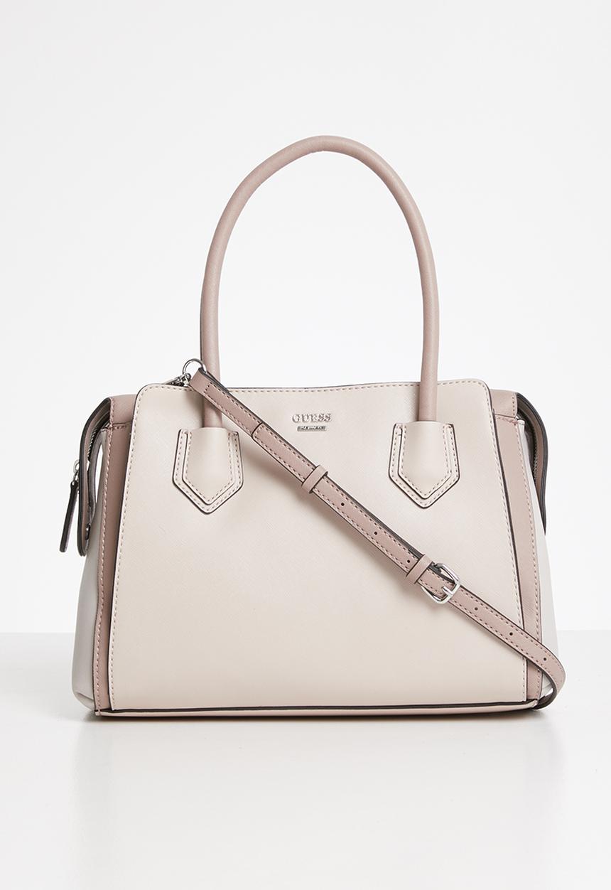 GUESS - Kota large satchel - pink 