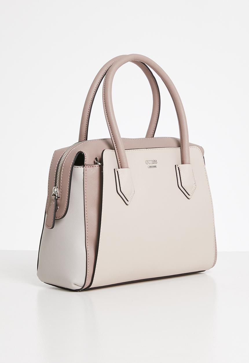 GUESS - Kota large satchel - pink 