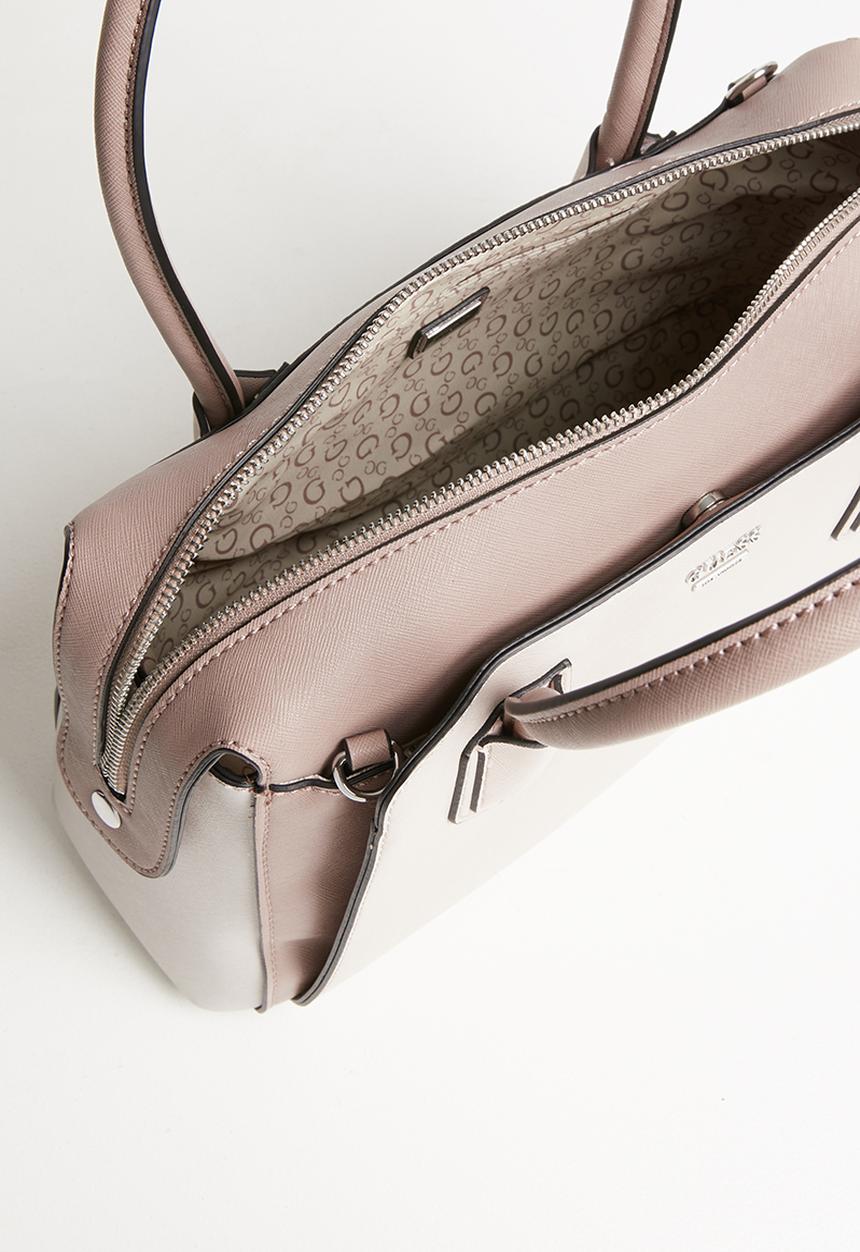 GUESS - Kota large satchel - pink 