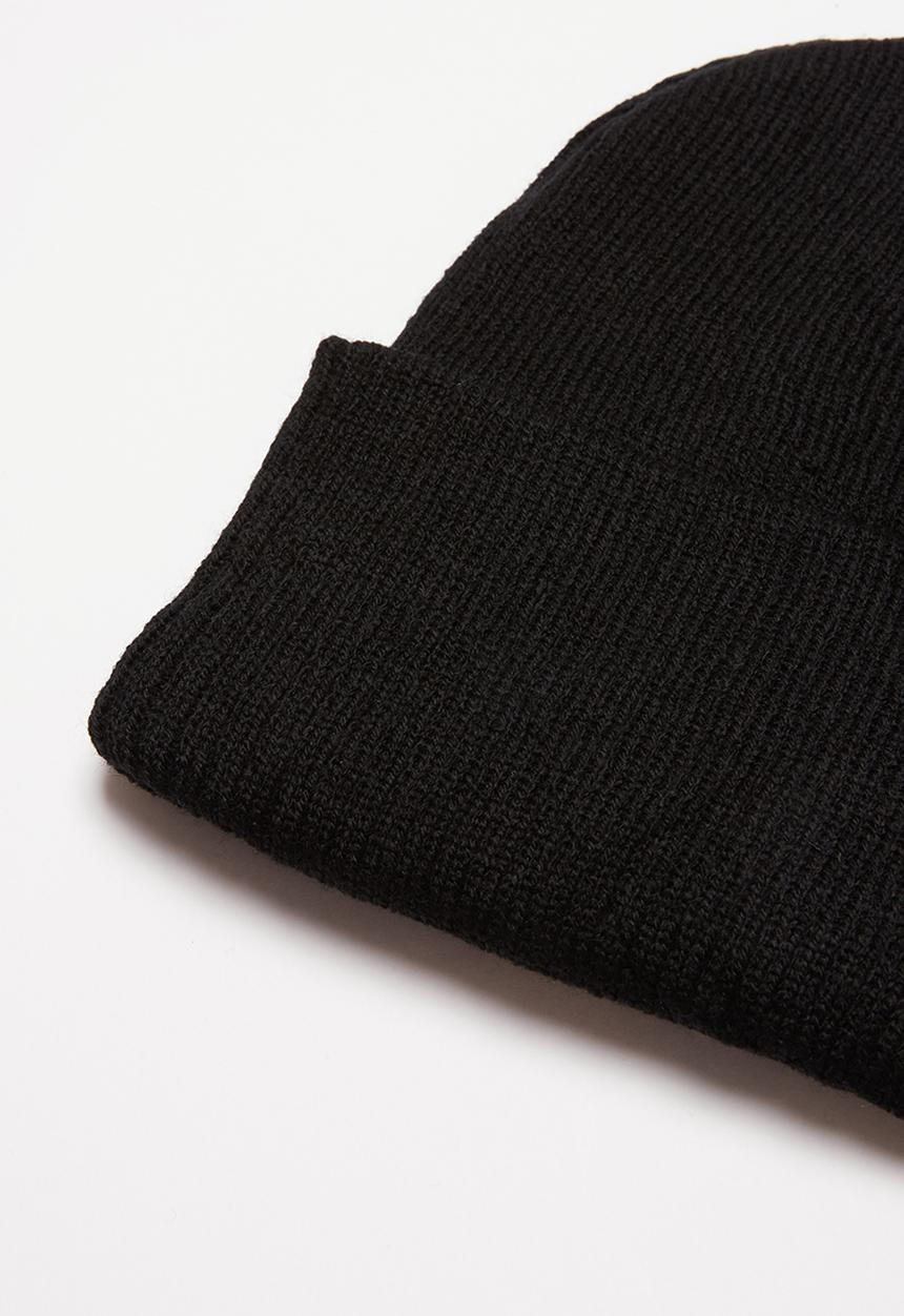 Superbalist - Knitted skull cap beanie - black