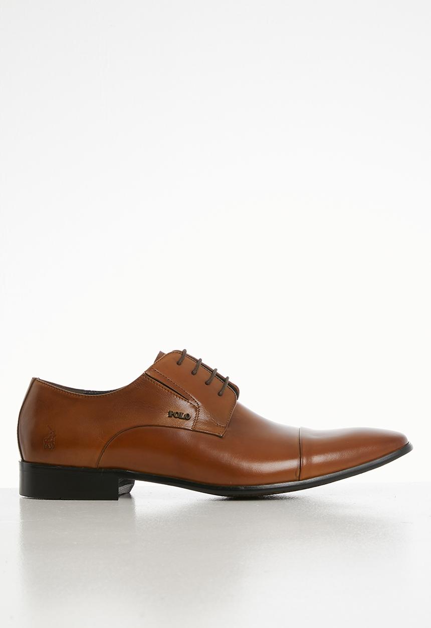 POLO - Gibson leather toe cap formal shoe - brown