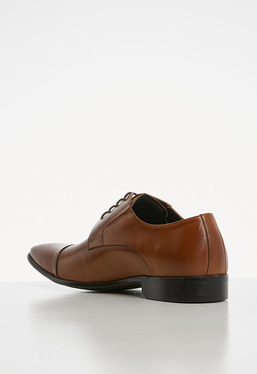 POLO - Gibson leather toe cap formal shoe - brown