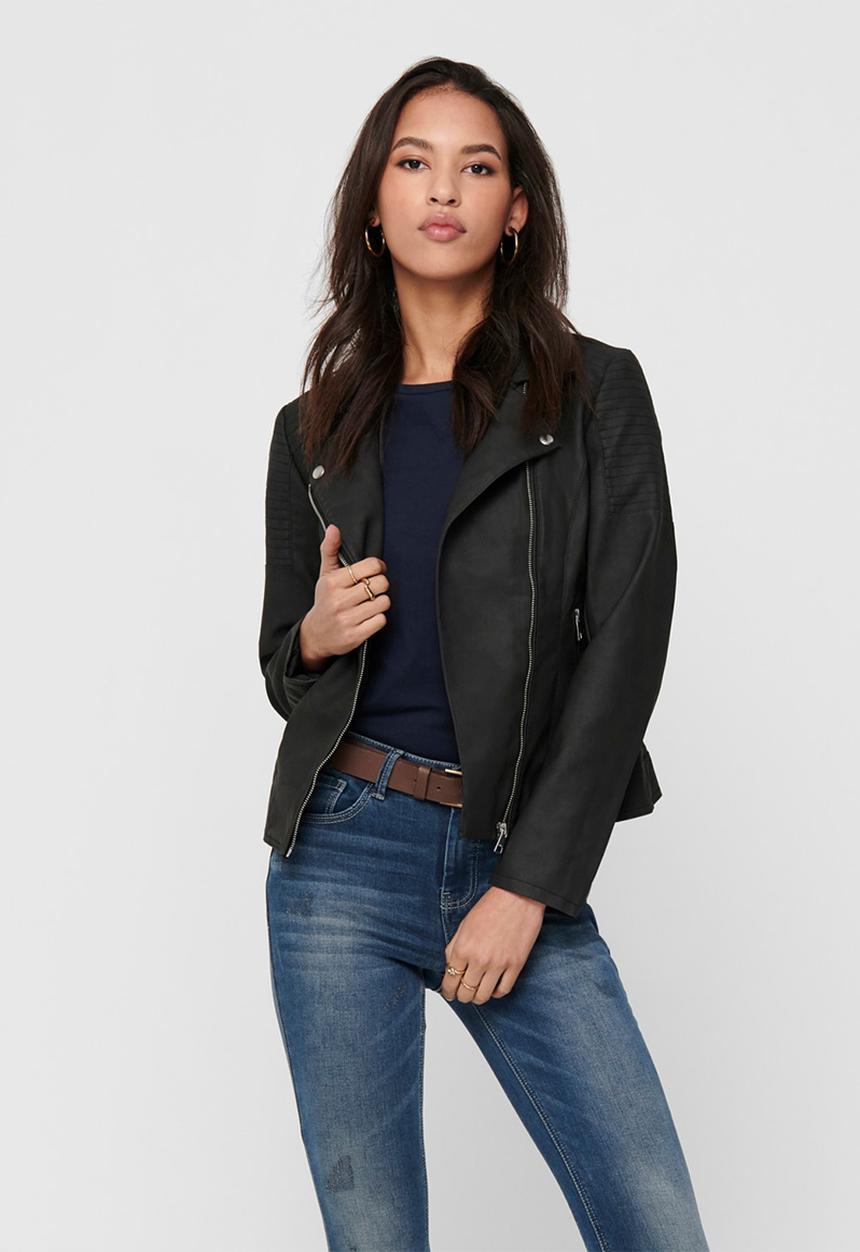 ONLY - Melanie biker jacket - black