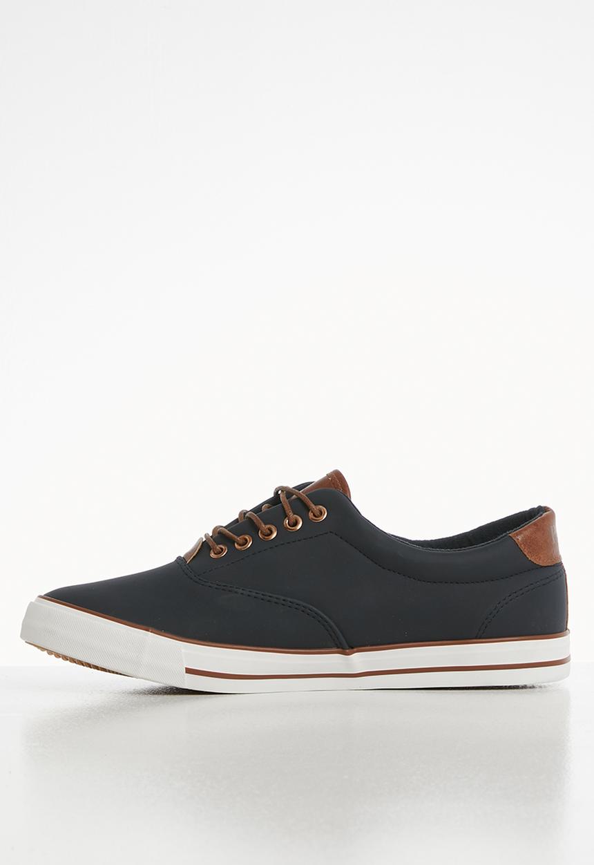 POLO - Carl contrast sneaker - navy